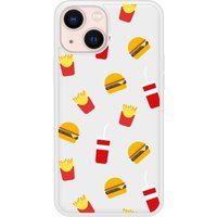 iPhone 13 Mini Fast food bedrukt siliconen hoesje