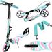 Raven Zea Mint/Roze 200mm Step met rem, bel en bidonhouder