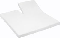 Cinderella - Single-Split - Topper Hoeslaken - Premium Molton - Tot 25 cm matrashoogte - 200x210 cm - Wit