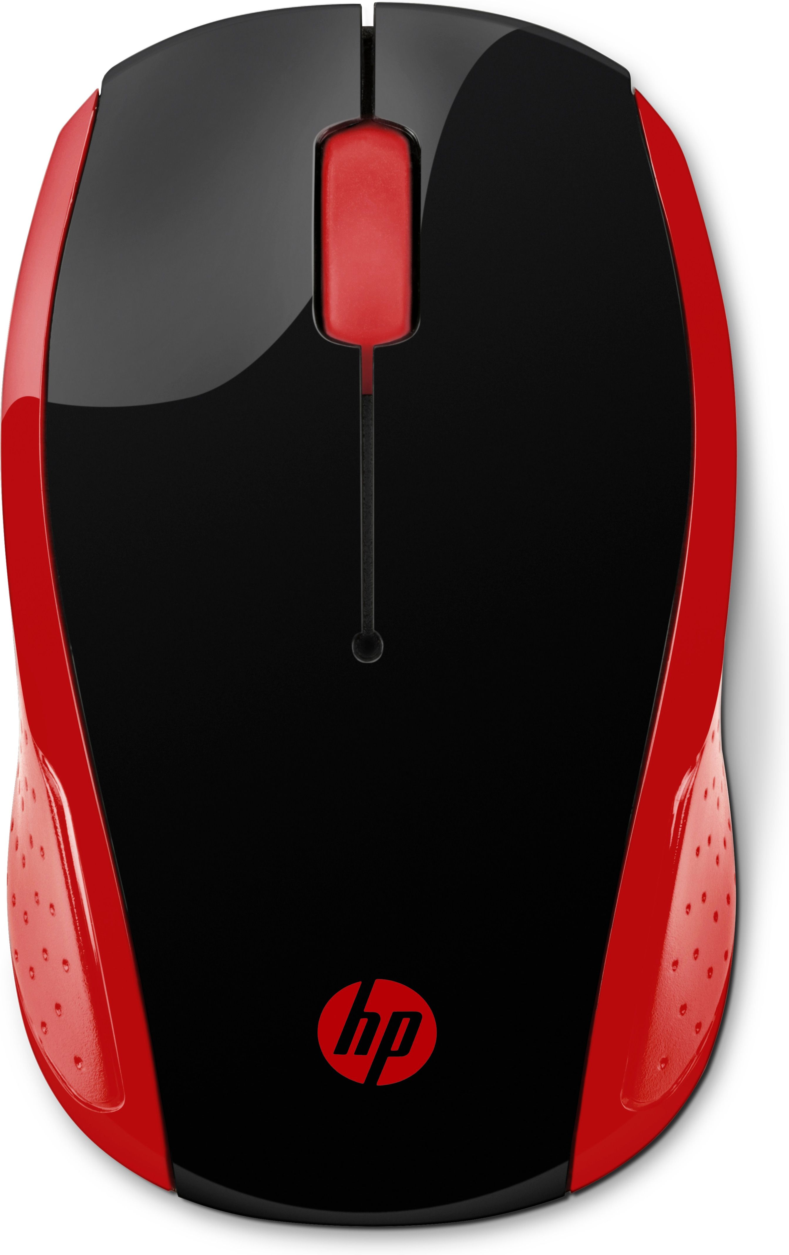 HP Draadloze Muis 200 - Rood/Zwart
