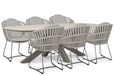 Santika Furniture Santika Amara/Voyage 240x120 cm dining tuinset 7-delig