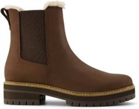 TOMS Dameslaarzen Bennet Donkerbruin Leer Maat 40