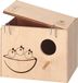 Accessoires Ferplast Houten Vogelhuisje/Vogelnest Nido Middel - Beige