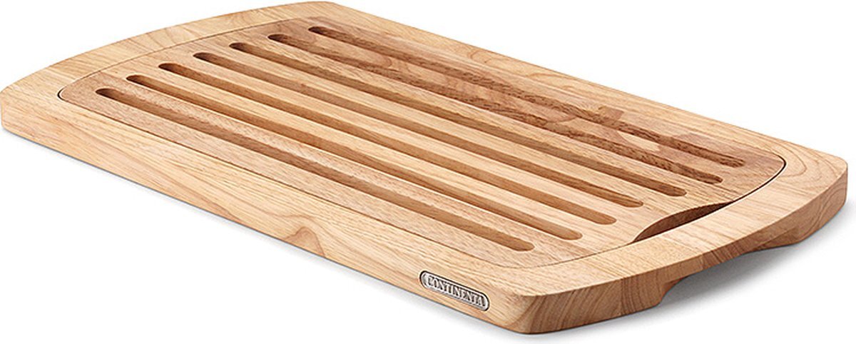 Continenta Brood Snijplank - Rubberwood - 45cm