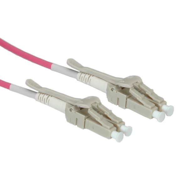 ROLINE OM4 LC/LC Fiber Optic Cable - 1m