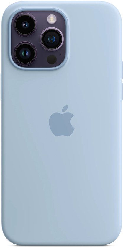 Apple Silicone Backcover MagSafe voor de Apple iPhone 14 Pro Max - Sky