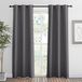 RYB HOME Grey Blackout Curtains 84 inches Length 2 Panels Set, Heavy Duty Solid Window Curtains Drapes Room Darkening Privcay Backdrops for Bedroom Dining Room, 42 inch Width x 84 inch Length