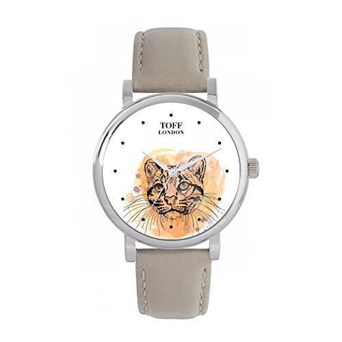 Toff London Ocelot aquarel horloge