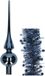 Decoris Glazen Piek 26 cm - Donkerblauw