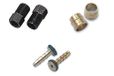 XLC BR-X65 kit de raccordement pour conduite de frein à disque, noir, argent, unisize
