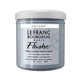 Lefranc Bourgeois 300632 Flashe acryl- en vinylverf, lichtecht, dekkend en bestand tegen veroudering - 125ml Pot, Stone Grey