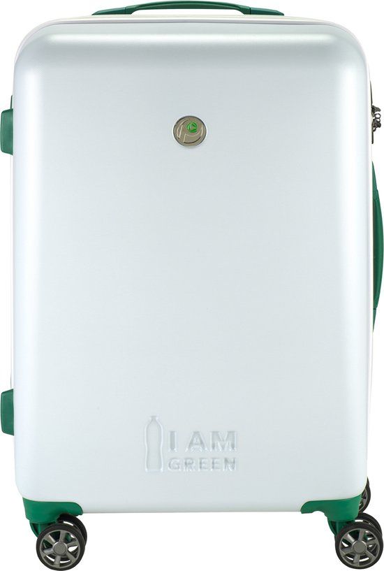 Princess Traveller I'm Green Atlantic - Reiskoffer - Wit - Medium - 64cm