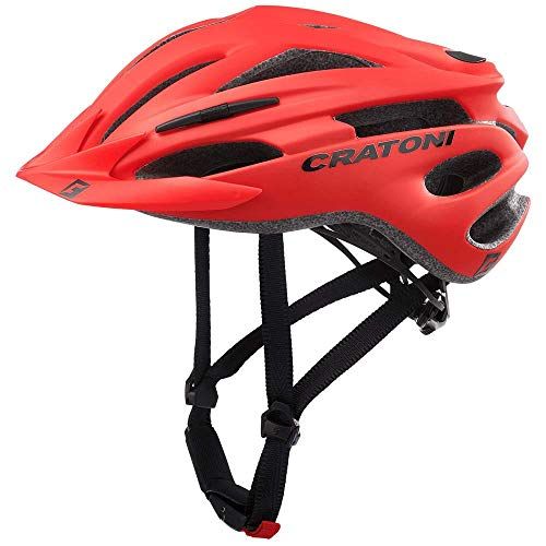 Cratoni Uniseks fietshelm Rojo, 54-58