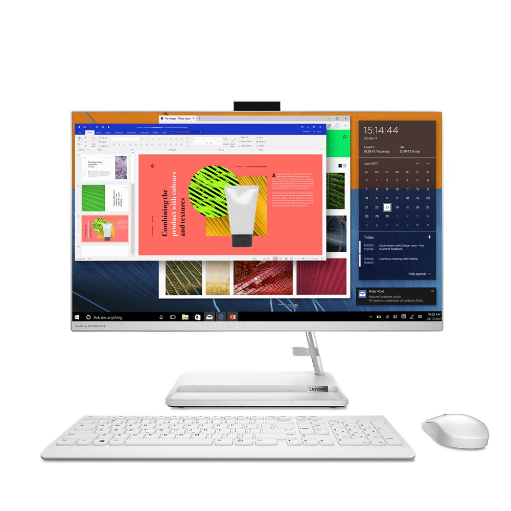 Lenovo IdeaCentre AIO 3 27" All-in-One PC - AMD Ryzen 5, 16GB RAM, 512GB SSD, Windows 11 Home - White