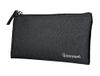 Liderpapel Platte etui, breed, met ritssluiting, 200 x 100 mm, zwart.