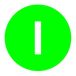Eaton M22-XD-G-X1 Plaque de bouton Verte, Blanche