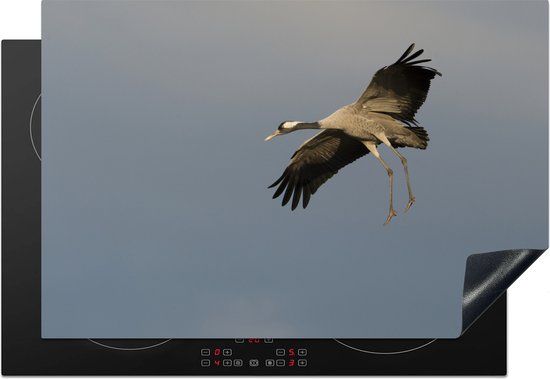 KitchenYeah® Inductie beschermer 77x51 cm - Europese kraanvogel - Inductiebeschermer