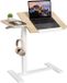 Azomor® Verstelbare Laptoptafel met Kantelbaar Blad en Onzichtbare Wielen