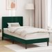 vidaXL Bedframe met Hoofdeinde Donkergroen Fluweel 80 x 200 cm