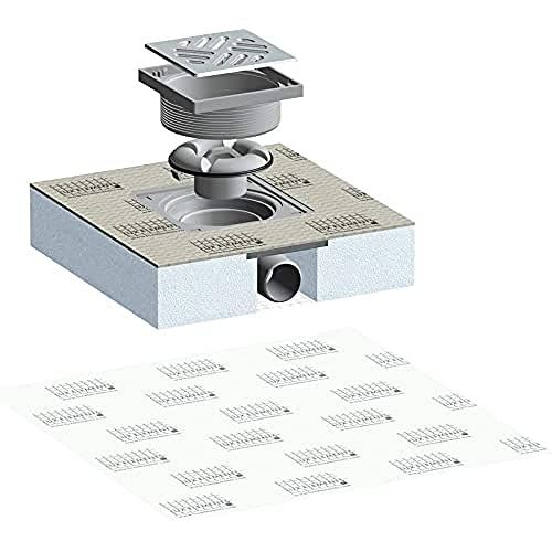 LUX ELEMENTS LTUBE111 TUB-MQset 300, onderbouwelement: 300 x 300 x 30 mm douchevloer, grijs