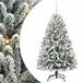 vidaXL Kunstkerstboom 150 cm 150 LED's Warmwit PVC en Staal