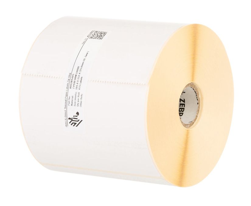 Zebra Z-Perform 1000D 76.2 x 50.8 Printeretiketten - Wit - Papier - Direct thermisch