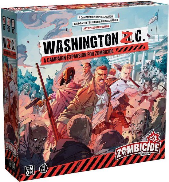 Zombicide 2nd Ed Washington Z.C. Exp - Strategisch spel - Cool Mini Or Not