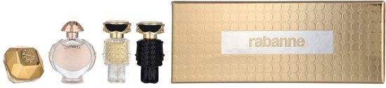 Paco Rabanne Travel Retail Exclusive Giftset - Lady Million EDP 5 ml + Olympéa EDP 6 ml + Fame EDP 4 ml + Fame Parfum 4 ml - cadeauset voor dames