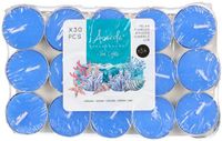 Acorde Theelichtjes Ocean Geur Blauw 30 Stuks