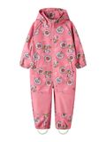 NAME IT NMFALFA08 PAW combinaison bleu foncé / caramel / rose clair / blanc