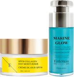 ErthSkin London Marine Glow & SPF Dagcrème Set
