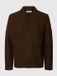 SELECTED SLMNEALY LS KNIT REG WORKWEAR KARDI, Demitasse