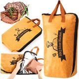 BBQ-accessoires Sac de BBQ isolé Grande sac à viande pour laisser reposer la viande après le barbecue Sac isotherme pour barbecue pour le transport 53 x 37 x 16 cm 1 pièce
