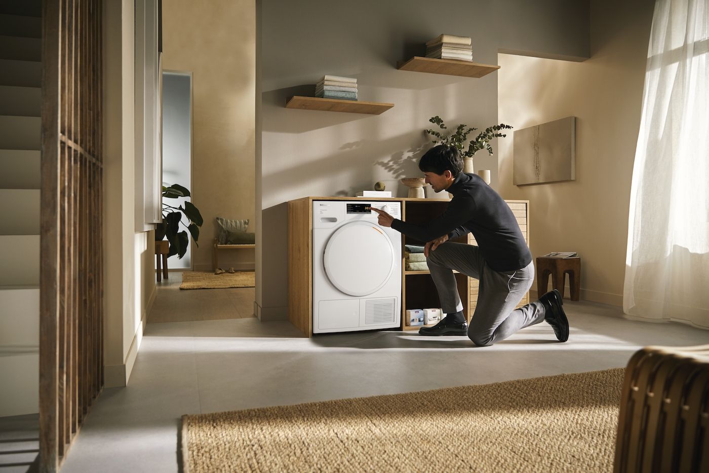 Miele TSA523WP EcoSpeed - Wasdroger - 8 kg - NL/FR