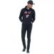 New Era Nos NBA Miahea Blk Regular Hoody voor heren