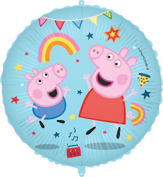 Procos Vegaoo Peppa Pig folieballon 46 cm