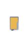 Piquadro MagSafe pop-up kaarthouder, uniseks, metaal en leer, Geel.