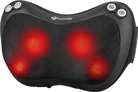 truelife RelaxBack B3 Charge Massagekussen 24 W Zwart