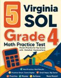 5 Effortless Math Education 5 Virginia SOL Grade 4 Math Practice Tests