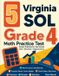 5 Effortless Math Education 5 Virginia SOL Grade 4 Math Practice Tests