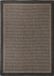 vidaXL Buitenkleed platgeweven 140x200 cm donkerbruin