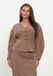 INWEAR Fariiw Vincentiw Mel Jacket Truien & vesten Dames - Sweater - Hoodie - Vest - Bruin - Maat XS