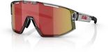Bliz Fusion Lunettes de soleil transparentes avec dessus rouge Multi/CAT3