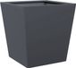 vidaXL Plantenbak 40x40x40 cm staal antracietkleurig