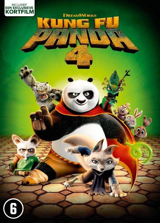 Kung Fu Panda 4 (DVD) - Standard Edition - Regio 2