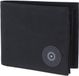 oxmox New Cryptan RFID Protect Querscheinbörse Circle Bloom Print Grey Black zwart