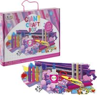 Craft Knutselkoffer set - pour enfants - 500+ articles - Rose