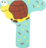 Small foot Wooden Letter Animals T