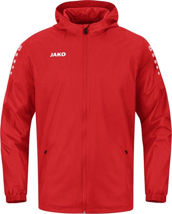 Jako - Regenjas Team 2.0 - Rode Regenjas Heren-3XL