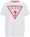 Guess Kinder-T-shirt Core Wit Katoen Ronde Hals Korte Mouw Logo Regular Fit Herfst/Winter 2024